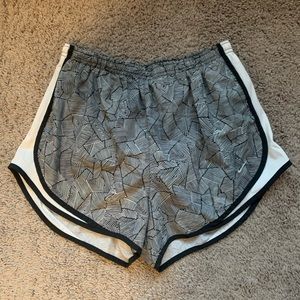 Nike Running Shorts Black and White